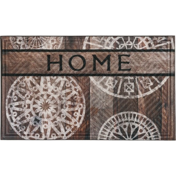 Фото - Килимок придверний Multyhome Wood Medallion 45x75 см (EU5000094)